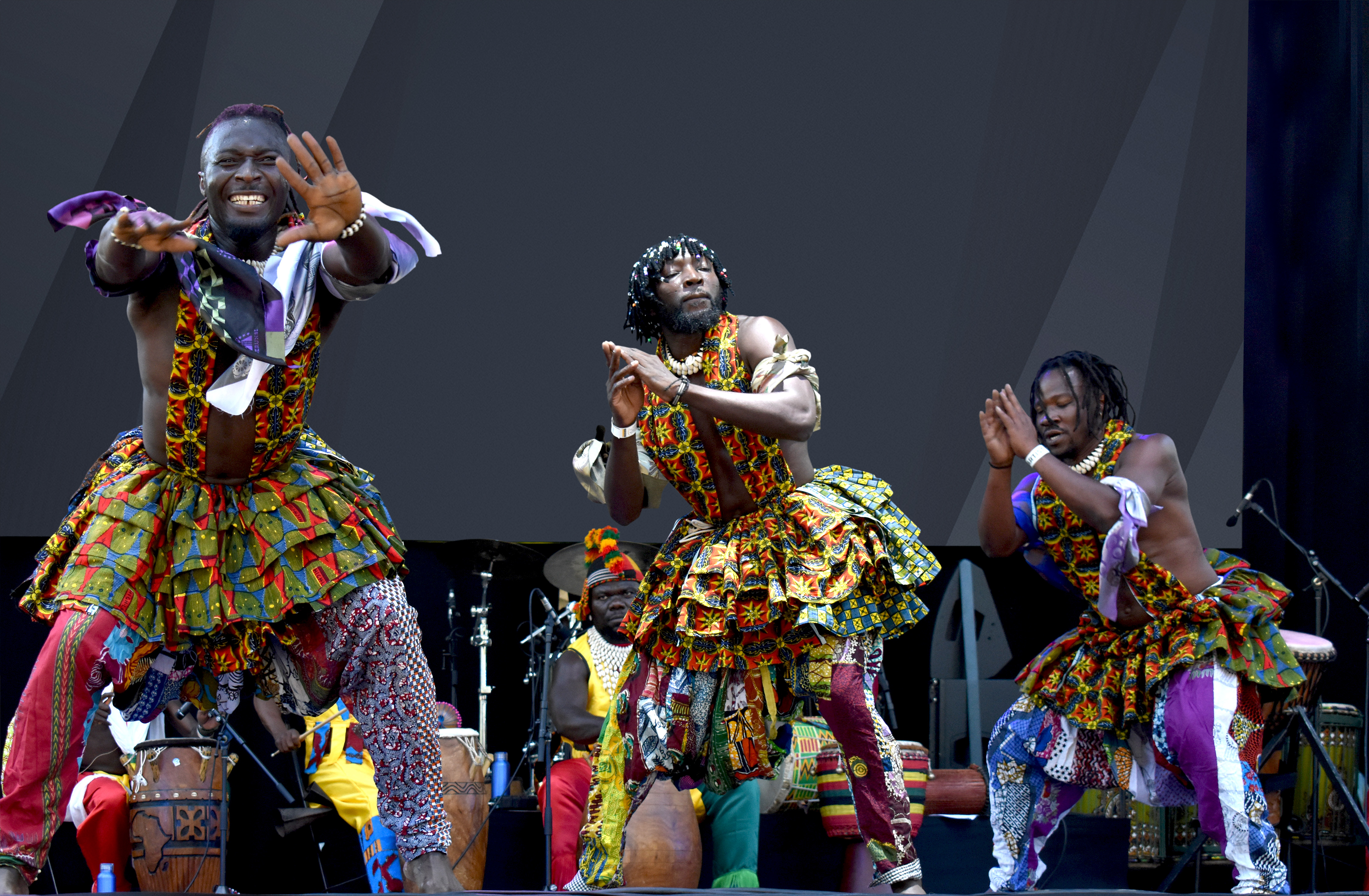 West African traditional dance performance from Asanti Dance Theatre